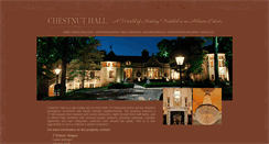 Desktop Screenshot of chestnuthallestate.com
