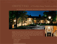 Tablet Screenshot of chestnuthallestate.com